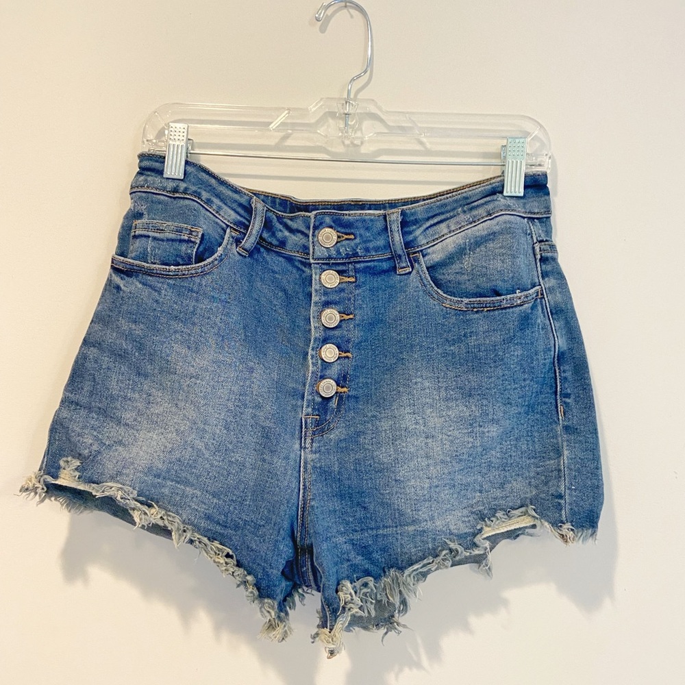 Vervet Distressed Denim Shorts